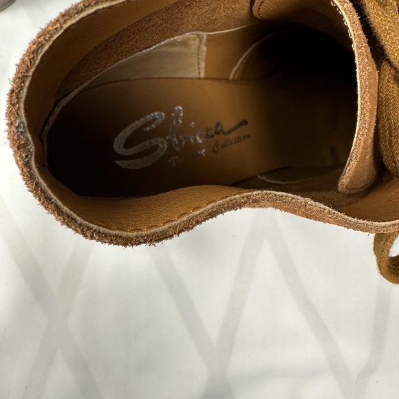 Sbicca Vintage Collection chunky heel bootie 
SIZE 8.5 brown leather - Picture 6 of 8